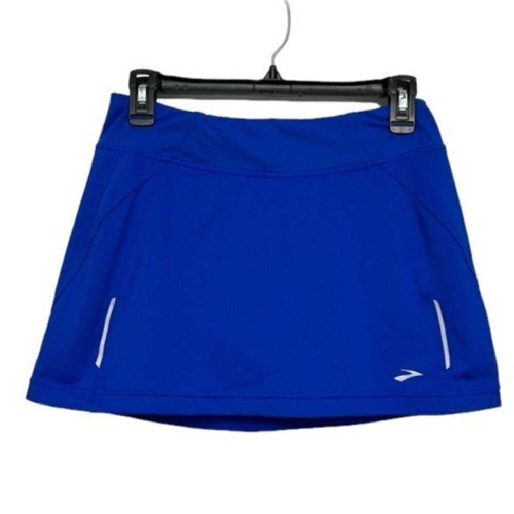 BROOKE Blue & Green Skort Running Tennis Golf GYM Size Small EUC #6576